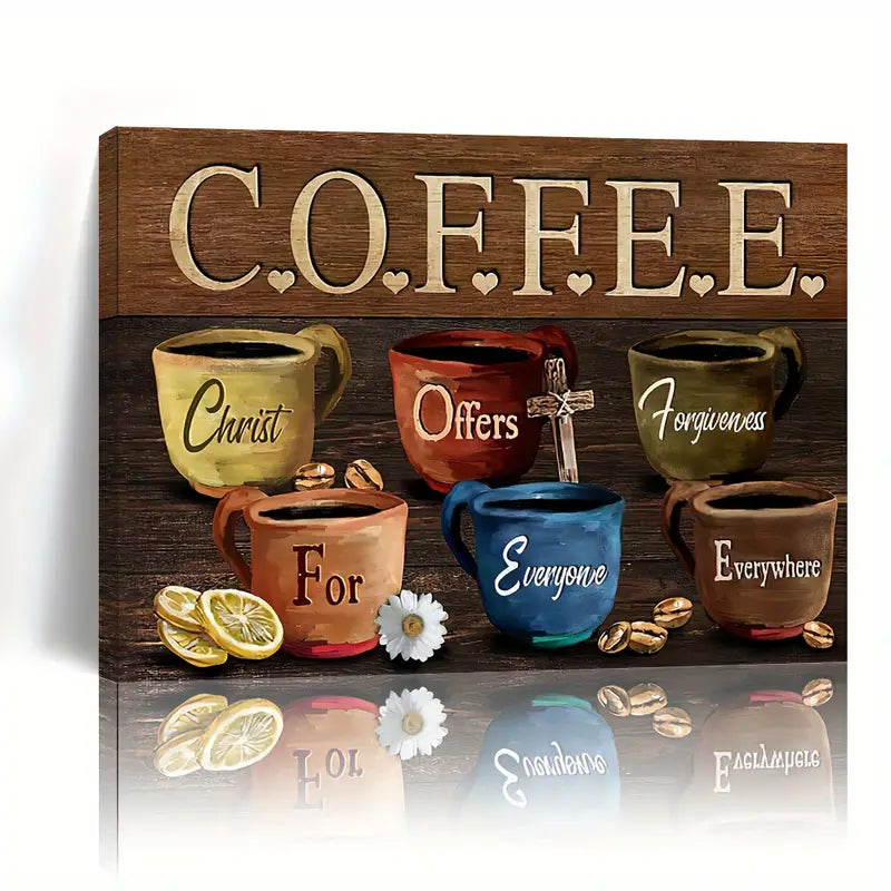 COFFEE . CANVAS WALL ART