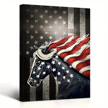 Load image into Gallery viewer, AMERICAN STALLION . CANVAS WALL ART
