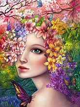 Load image into Gallery viewer, FLOWER FAIRY .DIAMOND PAINTING
