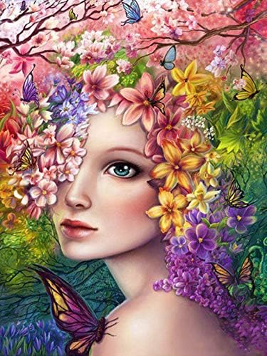 FLOWER FAIRY .DIAMOND PAINTING