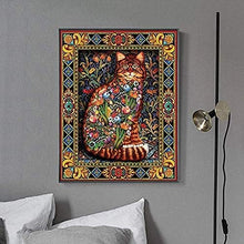 Load image into Gallery viewer, TAPESTRY CAT . DIAMOND PAINTING
