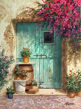 Load image into Gallery viewer, VINTAGE DOORWAY. DIAMOND PAINTING
