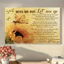 Load image into Gallery viewer, MISS ME BUT LET ME GO . CANVAS WALL ART
