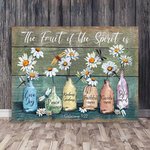 Load image into Gallery viewer, THE FRUIT OF THE SPIRIT IS . CANVAS WALL ART
