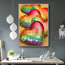 Load image into Gallery viewer, HEART OF STONE . DIAMOND PAINTING
