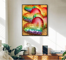 Load image into Gallery viewer, HEART OF STONE . DIAMOND PAINTING
