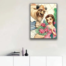Load image into Gallery viewer, DISNEY&#39;S BEAUTY AND THE BEAST . DIAMOND ART by MishL
