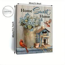 Load image into Gallery viewer, HOME SWEET HOME . CANVAS WALL ART
