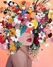 Load image into Gallery viewer, BEAUTY FULL FLOWERS . DIAMOND ART by MishL

