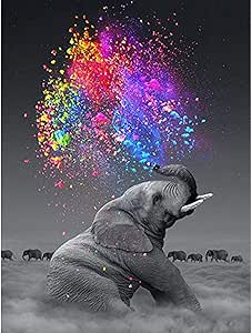 ELEPHANT DUST . DIAMOND PAINTING