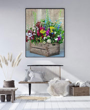 Load image into Gallery viewer, FLOWER BASKET . DIAMOND PAINTING
