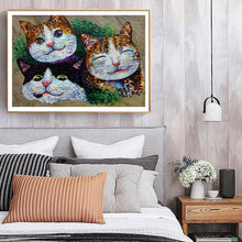 Load image into Gallery viewer, CATS . DIAMOND PAINTING
