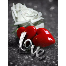 Load image into Gallery viewer, LOVE . DIAMOND ART by MishL
