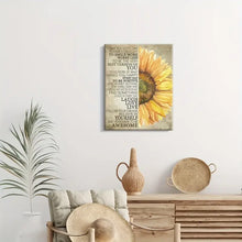 Load image into Gallery viewer, TODAY IS A GOOD DAY . CANVAS WALL ART
