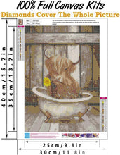 Load image into Gallery viewer, BATHTIME . DIAMOND PAINTING
