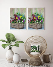 Load image into Gallery viewer, FLOWER BASKET . DIAMOND PAINTING
