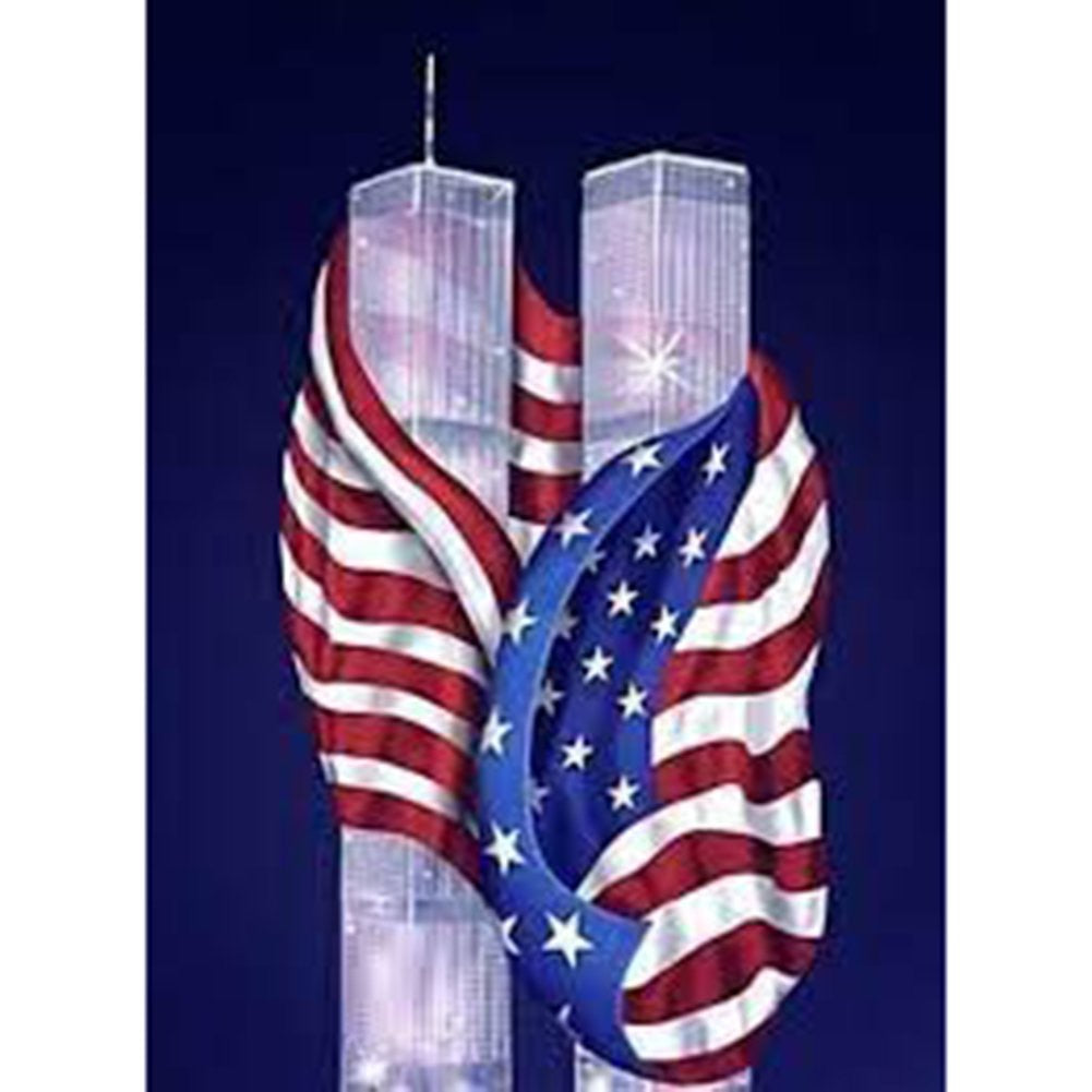 TWIN TOWERS . DIAMOND PAINTING