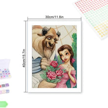 Load image into Gallery viewer, DISNEY&#39;S BEAUTY AND THE BEAST . DIAMOND ART by MishL

