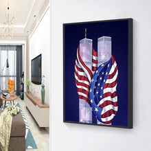 Load image into Gallery viewer, TWIN TOWERS . DIAMOND PAINTING
