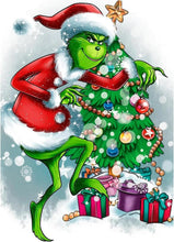 Load image into Gallery viewer, THE GRINCH . DIAMOND PAINTING
