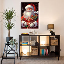 Load image into Gallery viewer, JOLLY OLD SANTA . DIAMOND PAINTING
