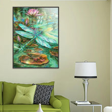 Load image into Gallery viewer, DRAGONFLY . DIAMOND PAINTING
