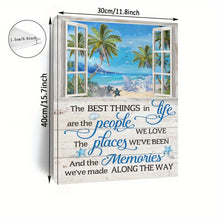 Load image into Gallery viewer, THE BEST THINGS IN LIFE . CANVAS WALL ART
