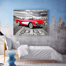 Load image into Gallery viewer, ROUTE 66 . DIAMOND ART by MishL
