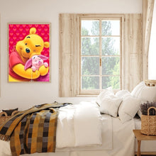 Load image into Gallery viewer, WINNIE THE POOH &amp; PIGLET . DIAMOND PAINTING
