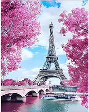Load image into Gallery viewer, EIFFEL TOWER . DIAMOND ART by MishL
