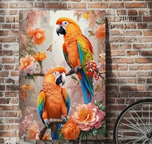 Load image into Gallery viewer, TROPICAL BIRDS. DIAMOND ART by MishL
