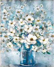 Load image into Gallery viewer, FRESH FLOWERS . DIAMOND PAINTING
