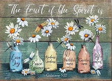 Load image into Gallery viewer, THE FRUIT OF THE SPIRIT IS . CANVAS WALL ART
