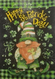 HAPPY ST. PATRICK'S DAY GNOME . DIAMOND PAINTING