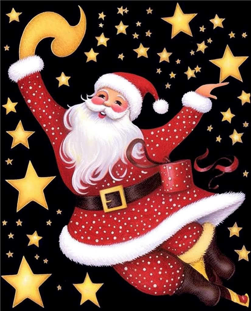 STAR SANTA . DIAMOND PAINTING