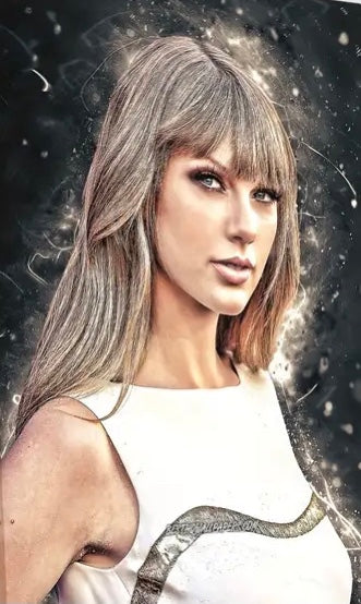 TAYLOR SWIFT . CANVAS WALL ART