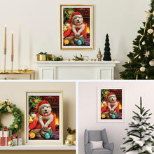 Load image into Gallery viewer, GOLDEN CHRISTMAS . DIAMOND PAINTING
