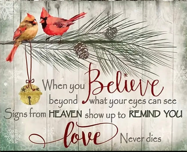 BELIEVE . CANVAS WALL ART