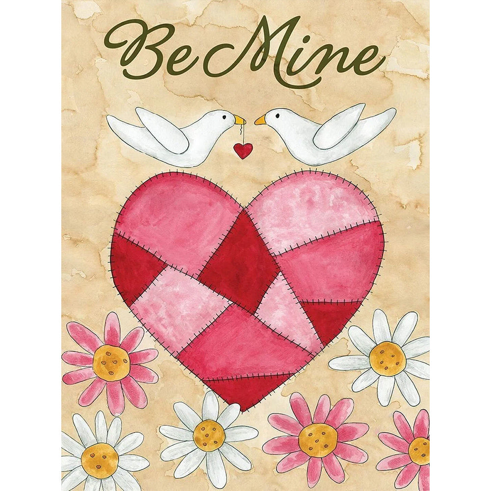 BE MINE . DIAMOND ART by MishL