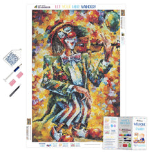 Load image into Gallery viewer, CLOWN MEDLEY . DIAMOND PAINTING
