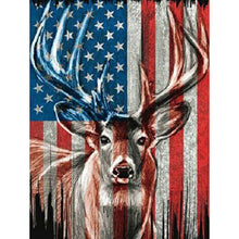 Load image into Gallery viewer, AMERICAN DEER . DIAMOND ART by MishL
