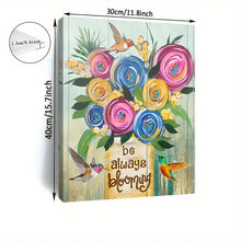 Load image into Gallery viewer, BE ALWAYS BLOOMING . CANVAS WALL ART
