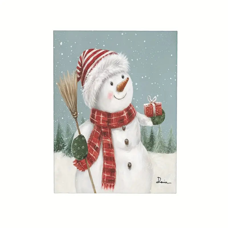 FROSTY . CANVAS WALL ART