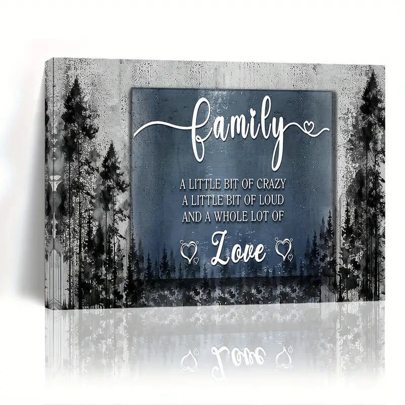 FAMILY . CANVAS WALL ART