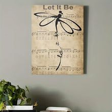 Load image into Gallery viewer, LET IT BE . CANVAS WALL ART
