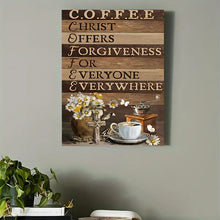 Load image into Gallery viewer, COFFEE . CANVAS WALL ART
