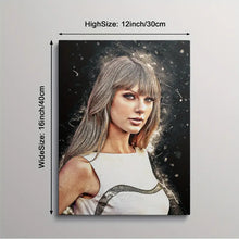 Load image into Gallery viewer, TAYLOR SWIFT . CANVAS WALL ART
