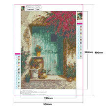 Load image into Gallery viewer, VINTAGE DOORWAY. DIAMOND PAINTING
