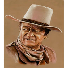 Load image into Gallery viewer, JOHN WAYNE . DIAMOND ART by MishL
