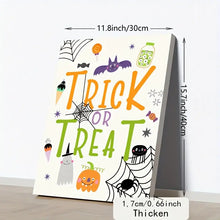 Load image into Gallery viewer, TRICK OR TREAT . CANVAS WALL ART
